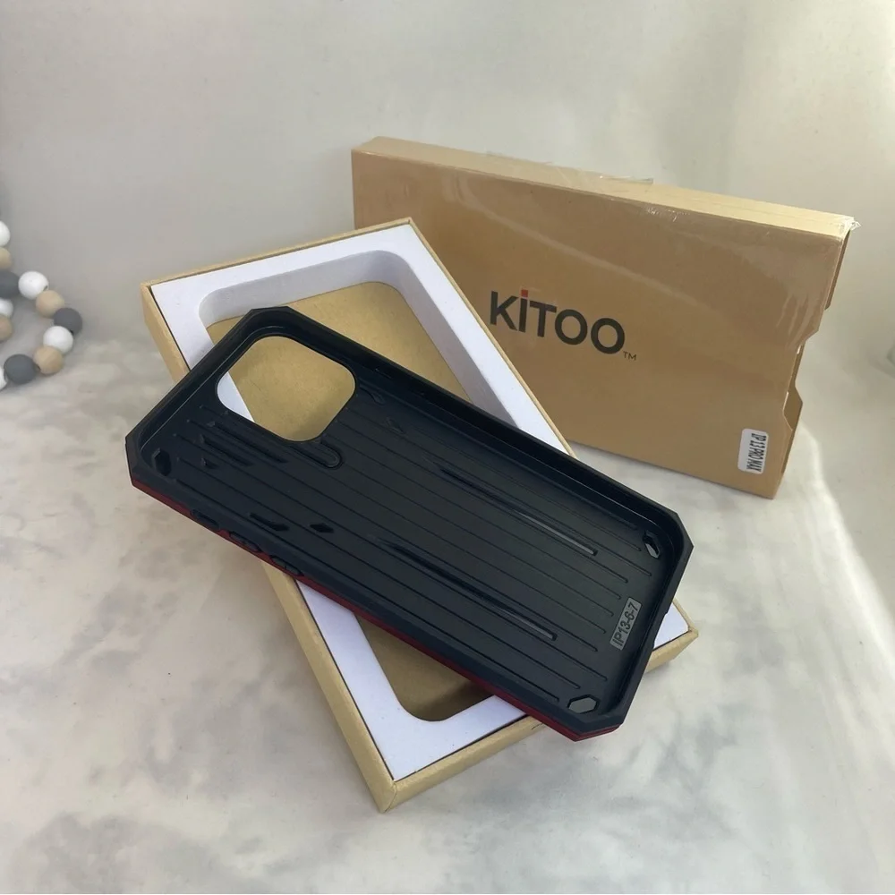 IPhone 13 Pro Max Eco-Friendly Case With Kickstand,Shockproof 12ft. Drop Tested